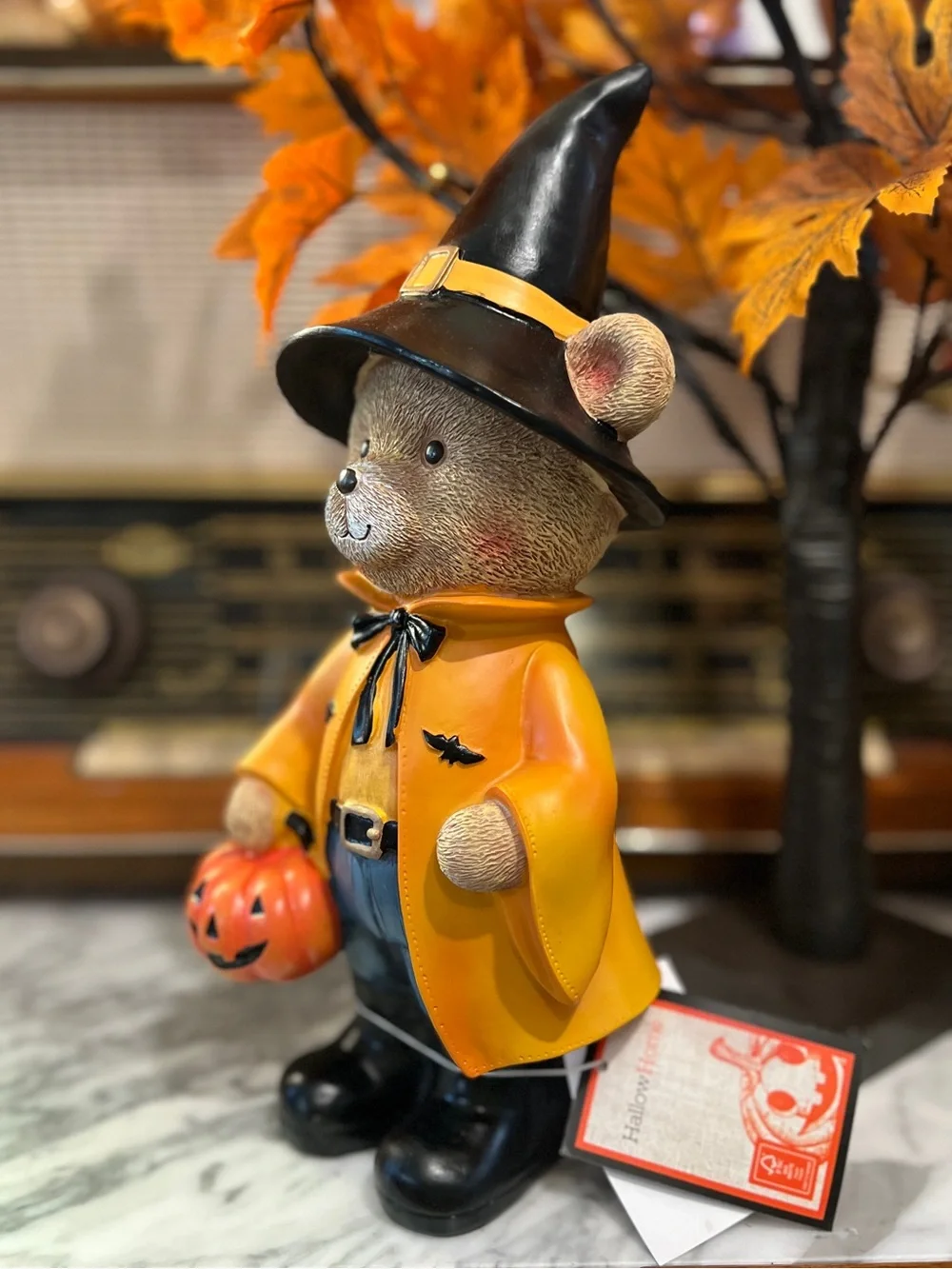 ✨NEW🧸Halloween Bear in Wizard Costume Decor🎃